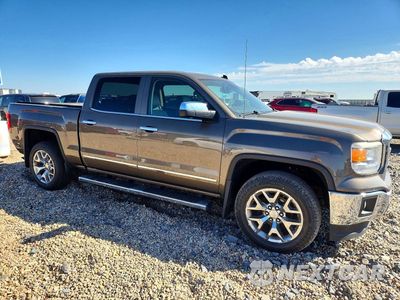 Czwarte zdjęcie samochodu z boku: 2014 GMC SIERRA K1500 SLT VIN:3GTU2VEC8EG540131 - miniatura
