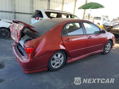 Trzecie zdjęcie samochodu z tyłu: 2008 TOYOTA COROLLA S VIN:1NXBR30E38Z023896 - miniatura