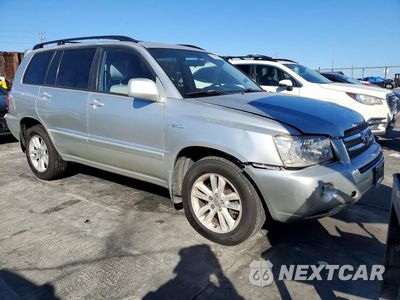 Czwarte zdjęcie samochodu z boku: 2006 TOYOTA HIGHLANDER HYBRID VIN:JTEDW21A560010644 - miniatura