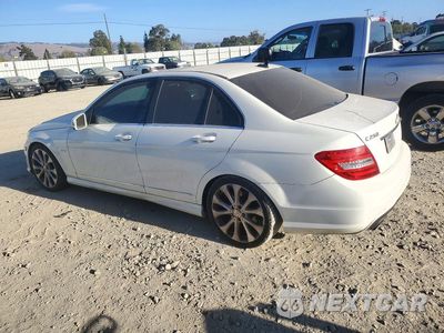 Drugie zdjęcie samochodu z przodu: 2012 MERCEDES-BENZ C 250 VIN:WDDGF4HB2CA641097 - miniatura