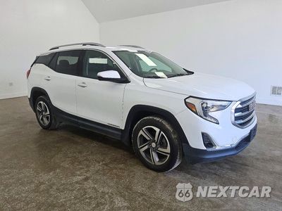 Czwarte zdjęcie samochodu z boku: 2019 GMC TERRAIN SLT VIN:3GKALVEV7KL296545 - miniatura