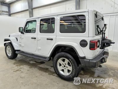 Drugie zdjęcie samochodu z przodu: 2019 JEEP WRANGLER UNLIMITED SAHARA VIN:1C4HJXEN0KW507963 - miniatura