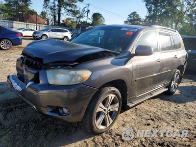 2009 TOYOTA HIGHLANDER SPORT JTEES43A992130433 - główne zdjęcie licytacji z USA - miniatura