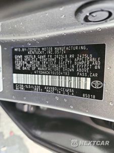 Zdjęcie 13 z 13 samochodu: 2025 TOYOTA CAMRY XSE VIN:4T1DAACK1SU504193 - miniatura