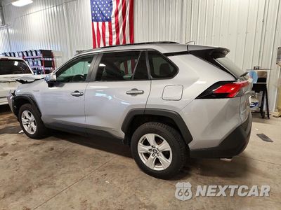 Drugie zdjęcie samochodu z przodu: 2021 TOYOTA RAV4 HYBRID XLE VIN:2T3R6RFV5MW003913 - miniatura