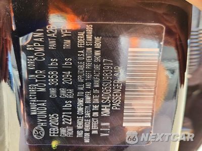 Zdjęcie 13 z 13 samochodu: 2025 HYUNDAI ELANTRA SEL VIN:KMHLS4DG5SU983917 - miniatura