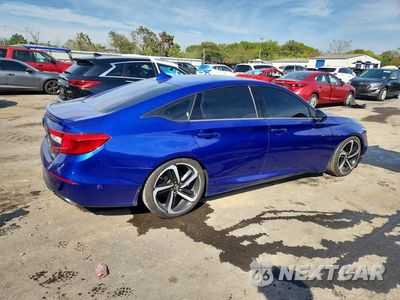 Trzecie zdjęcie samochodu z tyłu: 2018 HONDA ACCORD SPORT VIN:1HGCV2F35JA036968 - miniatura