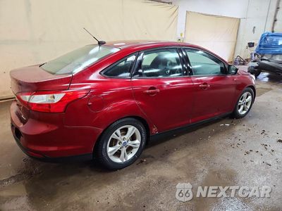 Trzecie zdjęcie samochodu z tyłu: 2014 FORD FOCUS SE VIN:1FADP3F25EL207258 - miniatura