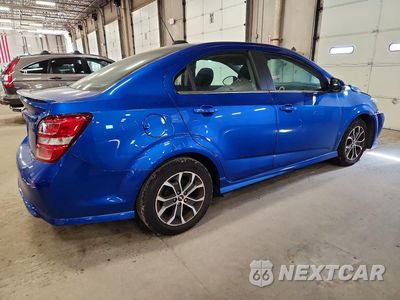 Trzecie zdjęcie samochodu z tyłu: 2017 CHEVROLET SONIC LT VIN:1G1JD5SH3H4111504 - miniatura
