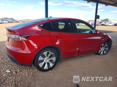 Trzecie zdjęcie samochodu z tyłu: 2021 TESLA MODEL Y VIN:5YJYGDEE4MF062096 - miniatura