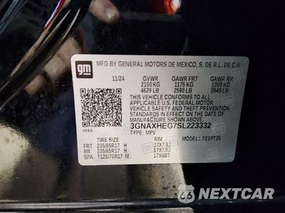 Zdjęcie 13 z 13 samochodu: 2025 CHEVROLET EQUINOX LT VIN:3GNAXHEG7SL223332 - miniatura