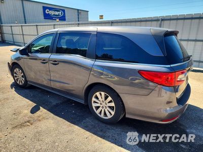 Drugie zdjęcie samochodu z przodu: 2018 HONDA ODYSSEY LX VIN:5FNRL6H24JB053049 - miniatura