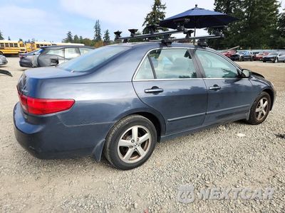 Trzecie zdjęcie samochodu z tyłu: 2005 HONDA ACCORD EX VIN:1HGCM567X5A190668 - miniatura