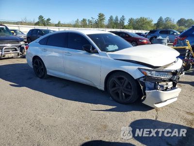 Czwarte zdjęcie samochodu z boku: 2022 HONDA ACCORD SPORT VIN:1HGCV1F35NA043578 - miniatura