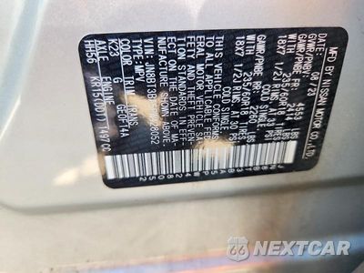 Zdjęcie 14 z 14 samochodu: 2023 NISSAN ROGUE SV VIN:JN8BT3BA5PW428052 - miniatura