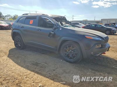 Czwarte zdjęcie samochodu z boku: 2015 JEEP CHEROKEE TRAILHAWK VIN:1C4PJMBS0FW699153 - miniatura