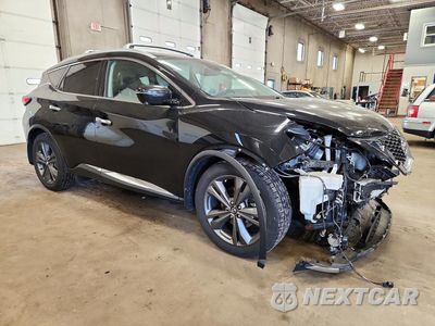 Czwarte zdjęcie samochodu z boku: 2021 NISSAN MURANO PLATINUM VIN:5N1AZ2DS2MC106399 - miniatura