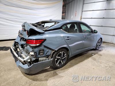 Trzecie zdjęcie samochodu z tyłu: 2024 NISSAN SENTRA SV VIN:3N1AB8CV5RY312549 - miniatura