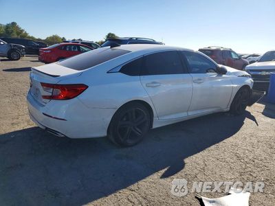 Trzecie zdjęcie samochodu z tyłu: 2022 HONDA ACCORD SPORT VIN:1HGCV1F35NA043578 - miniatura
