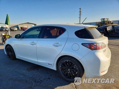 Drugie zdjęcie samochodu z przodu: 2013 LEXUS CT 200 VIN:JTHKD5BH6D2141452 - miniatura