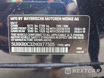 Zdjęcie 13 z 13 samochodu: 2017 BMW X5 XDRIVE35I VIN:5UXKR0C32H0X77505 - miniatura