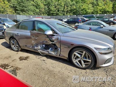 Czwarte zdjęcie samochodu z boku: 2023 GENESIS G80 SPORT PRESTIGE VIN:KMTGA4SC7PU145146 - miniatura
