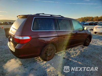 Trzecie zdjęcie samochodu z tyłu: 2007 HONDA ODYSSEY EXL VIN:5FNRL38727B416547 - miniatura