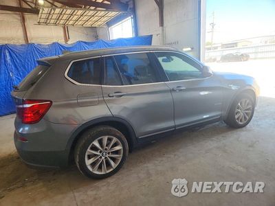 Trzecie zdjęcie samochodu z tyłu: 2012 BMW X3 XDRIVE28I VIN:5UXWX5C59CL718769 - miniatura