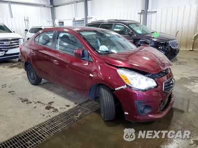 Czwarte zdjęcie samochodu z boku: 2017 MITSUBISHI MIRAGE G4 ES VIN:ML32F3FJ4HHF11559 - miniatura