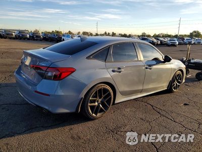 Trzecie zdjęcie samochodu z tyłu: 2022 HONDA CIVIC SPORT VIN:2HGFE2F55NH581901 - miniatura