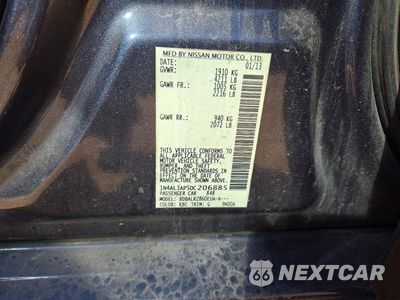 Zdjęcie 12 z 12 samochodu: 2013 NISSAN ALTIMA 2.5 VIN:1N4AL3AP5DC206885 - miniatura