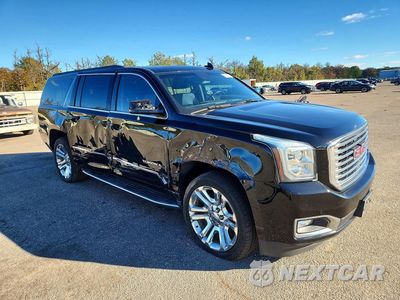 Czwarte zdjęcie samochodu z boku: 2018 GMC YUKON XL K1500 SLT VIN:1GKS2GKC6JR398917 - miniatura