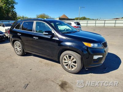 Czwarte zdjęcie samochodu z boku: 2013 KIA SORENTO SX VIN:5XYKW4A25DG419766 - miniatura