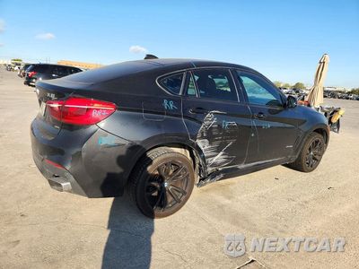 Trzecie zdjęcie samochodu z tyłu: 2019 BMW X6 XDRIVE50I VIN:5UXKU6C54KLP60455 - miniatura