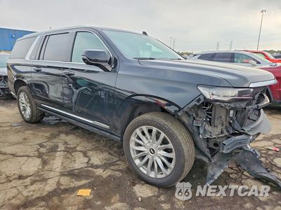 Czwarte zdjęcie samochodu z boku: 2023 CADILLAC ESCALADE ESV PREMIUM LUXURY VIN:1GYS4LKL3PR398584 - miniatura