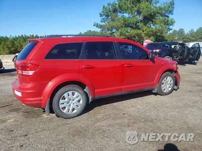 Trzecie zdjęcie samochodu z tyłu: 2017 DODGE JOURNEY SE VIN:3C4PDCAB1HT519707 - miniatura
