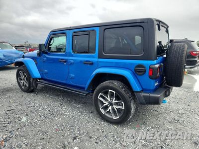 Drugie zdjęcie samochodu z przodu: 2024 JEEP WRANGLER 4XE VIN:1C4RJXN61RW146606 - miniatura
