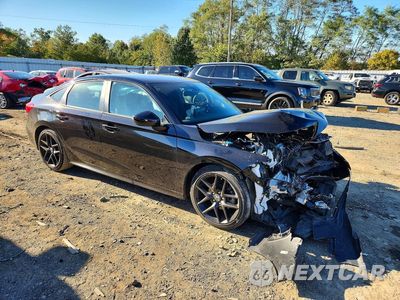 Czwarte zdjęcie samochodu z boku: 2023 HONDA CIVIC SPORT VIN:2HGFE2F51PH552219 - miniatura