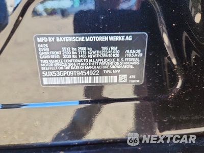 Zdjęcie 13 z 13 samochodu: 2026 BMW X3 30 XDRIVE VIN:5UX53GP09T9454922 - miniatura