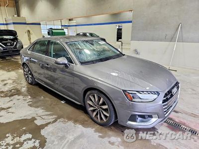Czwarte zdjęcie samochodu z boku: 2021 AUDI A4 PREMIUM PLUS 40 VIN:WAUBBAF47MN012672 - miniatura
