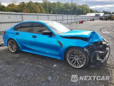 Czwarte zdjęcie samochodu z boku: 2025 BMW M3 COMPETITION VIN:WBS33HJ02SFT95907 - miniatura