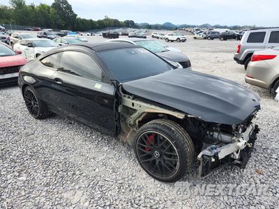 Czwarte zdjęcie samochodu z boku: 2019 MERCEDES-BENZ C 63 AMG-S VIN:WDDWJ8HB4KF866110 - miniatura