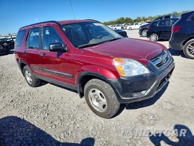 Czwarte zdjęcie samochodu z boku: 2003 HONDA CR-V LX VIN:JHLRD78553C014258 - miniatura