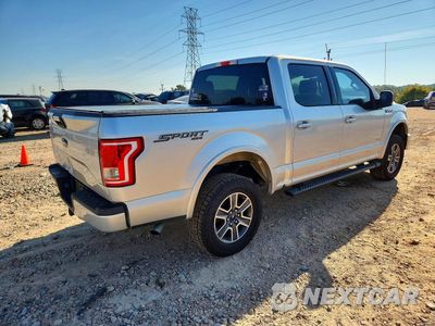 Trzecie zdjęcie samochodu z tyłu: 2016 FORD F150 SUPERCREW VIN:1FTEW1EP6GFD11889 - miniatura