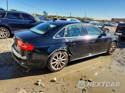 Trzecie zdjęcie samochodu z tyłu: 2014 AUDI A4 PREMIUM PLUS VIN:WAUFFAFL1EN033113 - miniatura