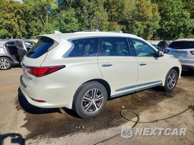 Trzecie zdjęcie samochodu z tyłu: 2017 INFINITI QX60 BASE VIN:5N1DL0MNXHC505970 - miniatura