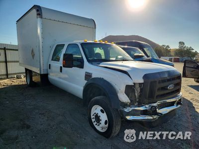 Czwarte zdjęcie samochodu z boku: 2008 FORD F550 SUPER DUTY BOX TRUCK VIN:1FDAW56R18ED00288 - miniatura