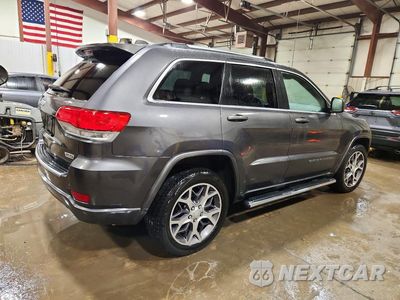 Trzecie zdjęcie samochodu z tyłu: 2018 JEEP GRAND CHEROKEE LIMITED VIN:1C4RJFBT4JC118552 - miniatura