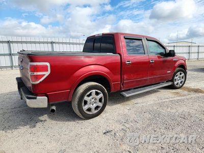 Trzecie zdjęcie samochodu z tyłu: 2013 FORD F150 SUPERCREW VIN:1FTFW1CT7DKE43938 - miniatura
