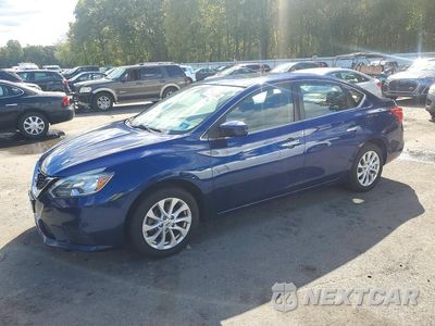 2018 NISSAN SENTRA SV 3N1AB7APXJY302442 - główne zdjęcie licytacji z USA - miniatura